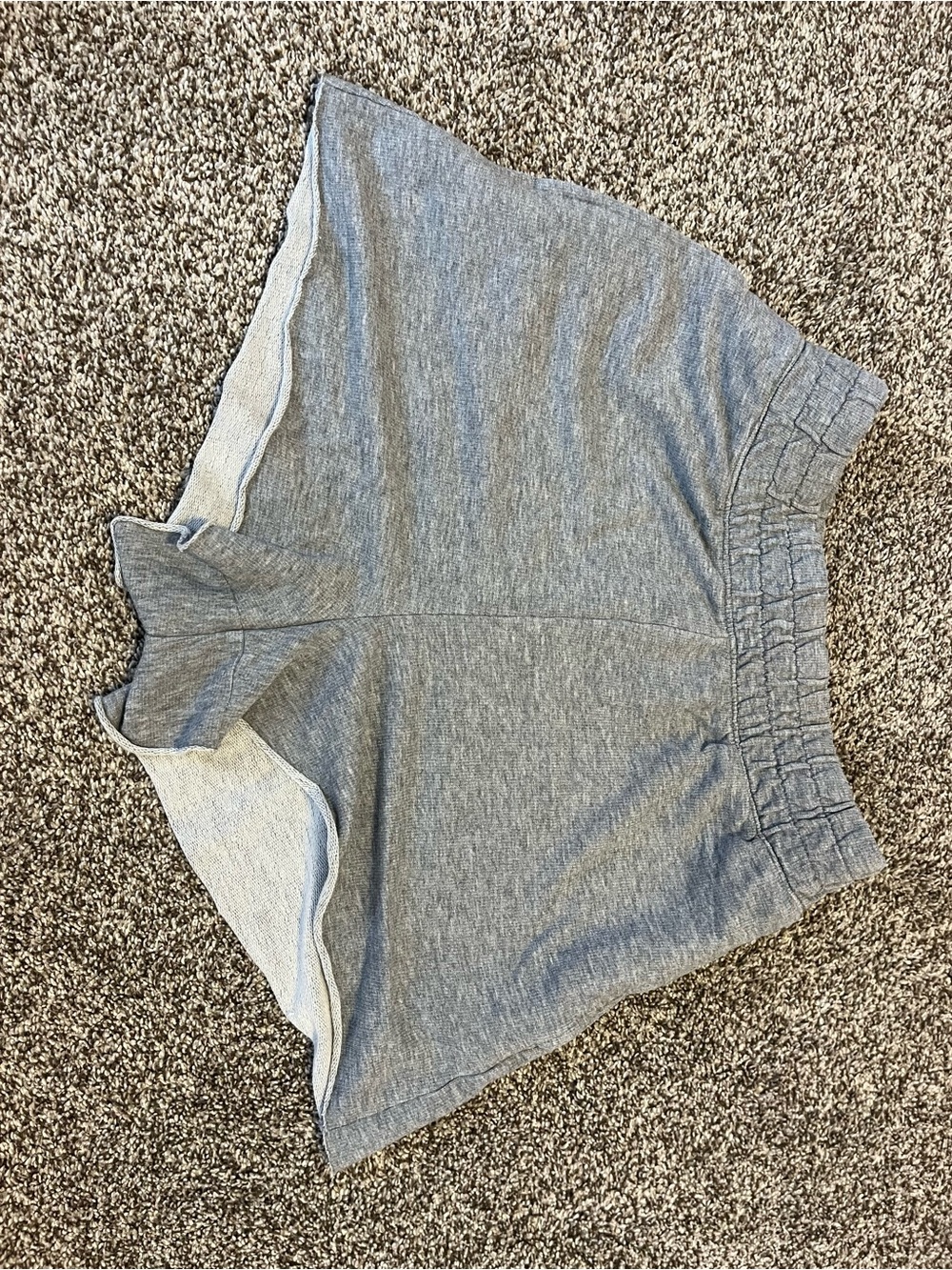 Heather Gray Sweat Shorts
